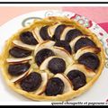 TARTE AUX POMMES ET AU BOUDIN NOIR