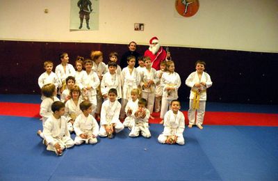 Le Pere Noël sur le tatami