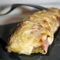 Roulé de choux au jambon