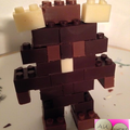 CHOCOCHOU BY "CHOCO BRICKS" ET SON PETIT CHIEN