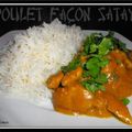 Poulet aux cacahuètes façon satay...