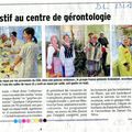 Noël au Centre de gérontologie de l'Hôpital Sud