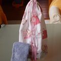 Sac baluchon pour lingettes lavables