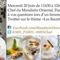 Forum Thierry Marx sur Facebook et Twitter
