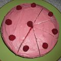 Gateau chocolat framboise