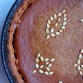 Butternut pie en croûte de noisettes et Thinking Blogger Awards