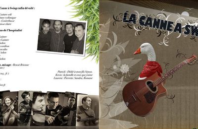 Exclusif ! Le CD de La Canne à swing à Jazz en Touraine 