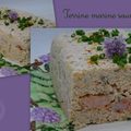 Terrine marine saumon crevettes