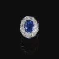 Sapphire and diamond ring, Vaillant and Duverne, circa 1960 - Sotheby's