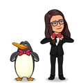 #Brick Stitch : Pompon de Pingouin