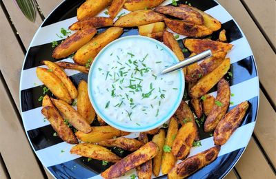 ...Potatoes super croustillantes et sauce légère façon Creamy Deluxe...