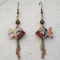 Boucles d'oreilles poissons