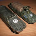 Duo de canards en normandie ; DUKW 1/72e