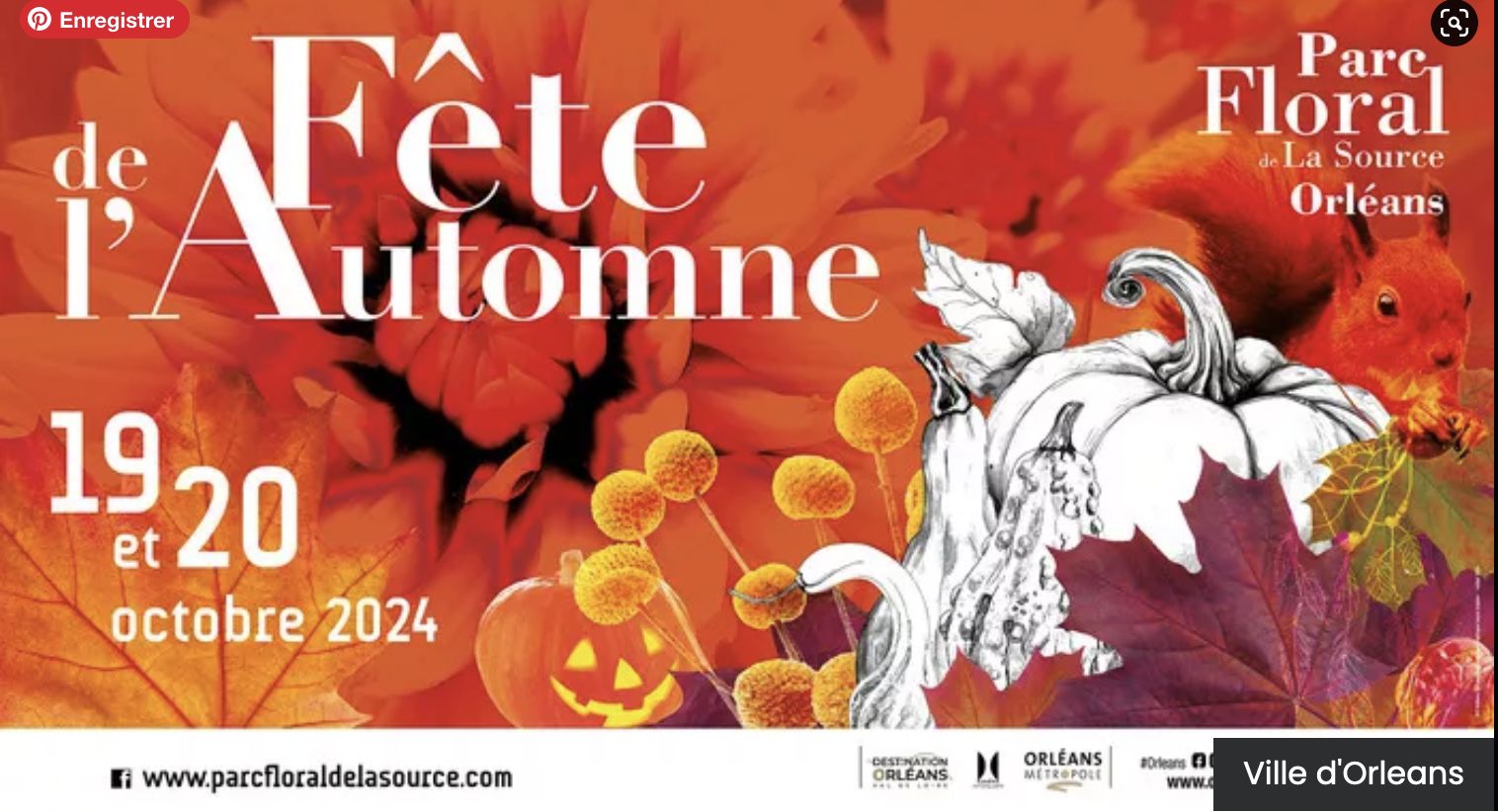 Fête d'Automne Parc Floral D'Orléans
