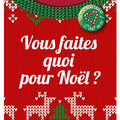 Carène Ponte "Vous faites quoi pour Noël?"