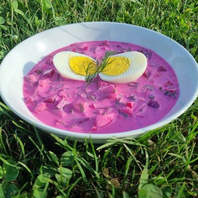 Le Chlodnik (soupe froide polonaise à la betterave)