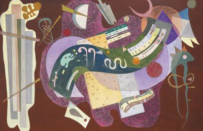 Wassily Kandinsky's 'Rigide et courbé' highlights Christie's sale