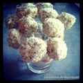 Cake pops roquefort/noix