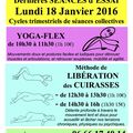 SÉANCES D'ESSAI YOGA FLEX ET MLC À TOULON 18 JANVIER