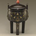 Archaistic Tripod Censer with Cover, Hu Wenming, Wanli period (1573–1620)
