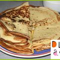 Pâte à Crêpes Thermomix