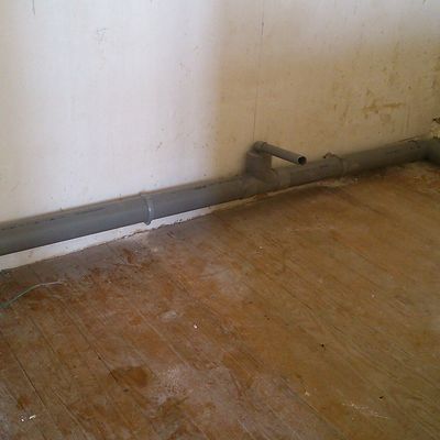 Avancement de la salle de bain