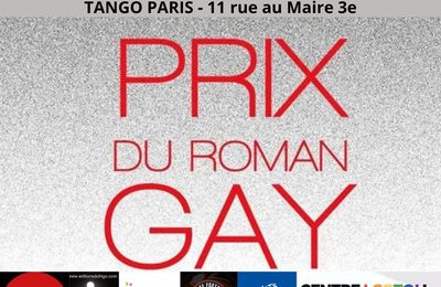 Palmarès du PRIX DU ROMAN GAY 2024 