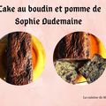 Cake au boudin noir et pomme de Sophie Dudemaine