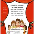 ateliers théâtre Pontivy 2017 -2018 