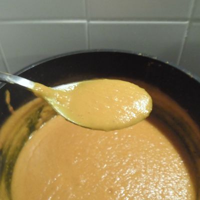 Soupe orangée 