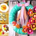 ¨°o.O Couronne de Printemps / DIY Spring Wreath O.o°¨