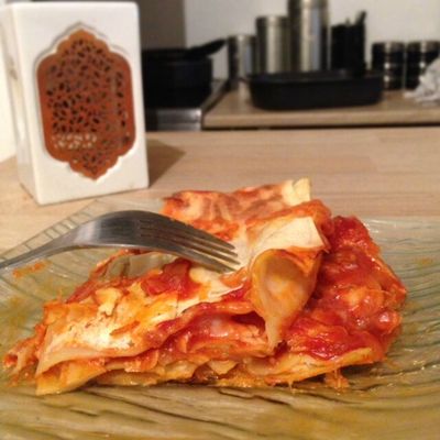 Lasagnes Thon / chèvre