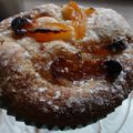 Muffins aux abricots secs