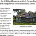 Enescu's house at Mihaileni now a Historic Monument! Bravo Raluca Stirbat!