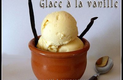 Glace à la vanille