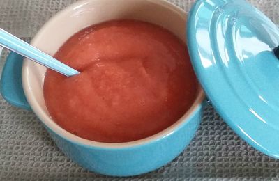 Compote pommes coings