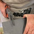 Atelier fabrication d'étiquettes en ardoise et en plastique...