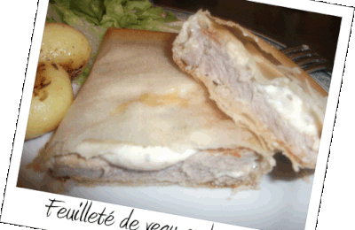 Feuilleté de veau au boursin (6pp)