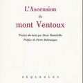 LIVRE : L'Ascension du Mont Ventoux de Pétrarque - 1336