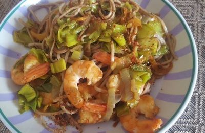 NOUILLES SOBA AUX CREVETTES