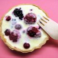 Tartelettes aux fruits rouges et au chocolat blanc