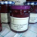 Confiture fruits rouges 