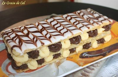 Millefeuille Vanille & Chocolat...