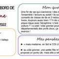 Carnet de bord, du 8 au 14 juin 2022