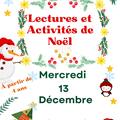 Lectures et activités de Noël pour les enfants