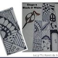 SAL – Black & White chez Broderie et Cie de Sylvie – Etape 6