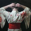 Des peintures de kimono