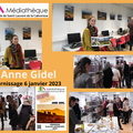 Retour en image vernissage Anne Gidel