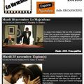 Les rendez-vous CINELYs du mois de Novembre 2014