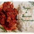 Rougail de saucisses Réunionnais (ma version préférée)